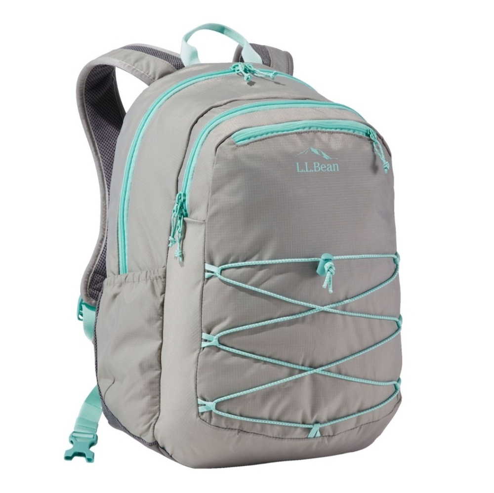 L.L. Bean Comfort Laptop Backpack 30L Water Bottle Pockets Back To School Travel